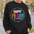 Pi Day Be Irrational Spiral Pi Math For Pi Day 3 14 Sweatshirt Gifts for Him