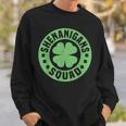 Shenanigans Squad Happy St Patrick's Day Outfit Sweatshirt Gifts for Him