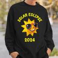 Solar Eclipse Total Darkness April 8 2024 Sweatshirt Gifts for Him