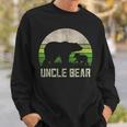 Uncle Bear From Niece & Nephew 1 Cub Vintage Sweatshirt Gifts for Him