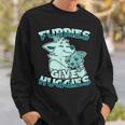 Fursuits Hugging Furs Fursona Fursuiter Furry Fandom Sweatshirt Geschenke für Ihn