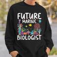 Future Marine Biologist Cute Costume Kid Child Adult Sweatshirt Gifts for Him