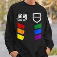 Gay Pride 2023 Retro Soccer Fan Jersey Lgbt Sweatshirt Gifts for Him