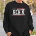 Generation X Gen Xer Gen X American Flag Gen X Sweatshirt Gifts for Him