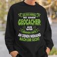 Geocacher Geocache Geocaching Sweatshirt Geschenke für Ihn