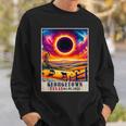 Georgetown Texas Total Solar Eclipse 2024 Totatily Vintage Sweatshirt Gifts for Him