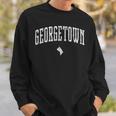 Georgetown Washington Icon Vintage City Sweatshirt Gifts for Him