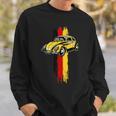 German Flag Colors & Classic Retro Vintage German Car Sweatshirt Gifts for Him