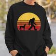 German Shorthaired Pointer Retro Dog Sweatshirt Gifts for Him