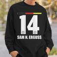 Germany Sauf Legend Sam N Eruss Sweatshirt Geschenke für Ihn