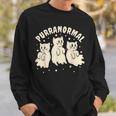 Ghost Hunting Cat Paranormal Investigator Ghost Researcher Sweatshirt Gifts for Him