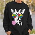 Giraffe Puzzle Piece Autism Awareness Autistic Warrior Sweatshirt Gifts for Him