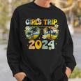 Girls Trip 2024 Weekend Summer 2024 Vacation Matching Sweatshirt Gifts for Him