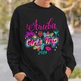 Girls Trip Aruba 2024 Girls Weekend Birthday Squad Sweatshirt Gifts for Him