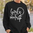 Girls Trip Cheapers Than Therapy 2024 Besties Trip Vacation Sweatshirt Gifts for Him