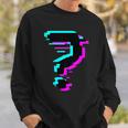 Glitched Fragezeichen Sweatshirt Geschenke für Ihn