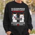 Glückwunsch Zu Deiner Flucht Kündigung Neuen Job Cat S Sweatshirt Geschenke für Ihn