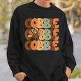 Gobble Turkey Day Happy Thanksgiving Sweatshirt Gifts for Him