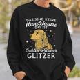 Golden Retriever Glitter Dog Holder Dog Owners Sweatshirt Geschenke für Ihn