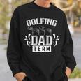 Golf Papa Golferater Team Sprücheater Tag Papi Sweatshirt Geschenke für Ihn