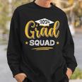 Grad Squad 2024 Matching Family Graduation Senior School Sweatshirt Gifts for Him