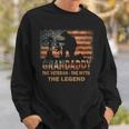Grandaddy The Veteran Myth Legend Father's Day Sweatshirt Gifts for Him