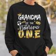 Grandma Of The Notorious One 1St Birthday School Hip Hop Sweatshirt Gifts for Him