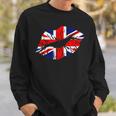 Great Britain England Lips For Brit Sweatshirt Gifts for Him