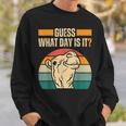 Guess What Day Is It Camel Hump Day Camel Wednesday Sweatshirt Gifts for Him