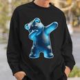 Gummy Bear Blue Gummy Bear Dabbing Gummy Bear Sweatshirt Gifts for Him