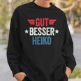 Gut Besser Heiko Sweatshirt Geschenke für Ihn