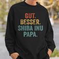 Gut Besser Shiba Inu Papa Sweatshirt Geschenke für Ihn