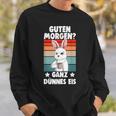 Guten Morgen Ganz Thin Ice Cream Rabbit S Sweatshirt Geschenke für Ihn