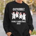 Gutierrez Family Name Gutierrez Family Christmas Sweatshirt Gifts for Him