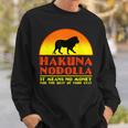 Hakuna Nodolla It Means No Money For The Rest Of Your Stay Sweatshirt Gifts for Him