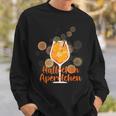 Hallöchen Aperölchen Spritz Party Fancy Dress Sweatshirt Geschenke für Ihn