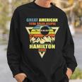 Hamilton Ohio Total Solar Eclipse 2024 Sweatshirt Gifts for Him