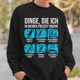 Handball Dinge Die Ich In Meiner Freizeit Mache Sweatshirt Geschenke für Ihn