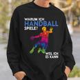 Handball Spieler s Für Herren Frauen Und Handball Fans Sweatshirt Geschenke für Ihn