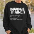 Handball Trainer Handball Trainer Sweatshirt Geschenke für Ihn