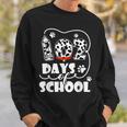 Happy 102 Days School 100Th Days Smarter Dog Student Teacher Sweatshirt Gifts for Him