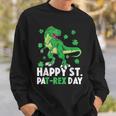 Happy St Pat-Rex Dinosaur Saint Patrick's Day For Boys Girls Sweatshirt Gifts for Him