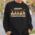 Happy Thanksgiving Autumn Gnomes With Harvest Sweatshirt Gifts for Him