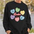 Hearts Candy Valentines Day Real Estate Be My Client Sweatshirt Gifts for Him