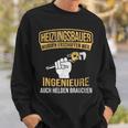 Heizungsbauer Herden Der Ingenieure Heater Building Sweatshirt Geschenke für Ihn