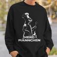 Herdmannchen Essen Cooking Cook Sweatshirt Geschenke für Ihn