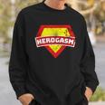 Herogasm SuperheroVintage Sweatshirt Gifts for Him