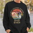 Herren Best Bosten Terrier Dad Ever Hund Bostie Papaateratertag Sweatshirt Geschenke für Ihn