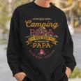 Herren Camping Papa Wie Ein Normaler Papa Nur Cooler Zelten Camper Sweatshirt Geschenke für Ihn