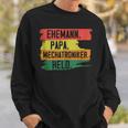 Herren Ehemann Papa Mechatroniker Heldateratertag Geschenk Sweatshirt Geschenke für Ihn